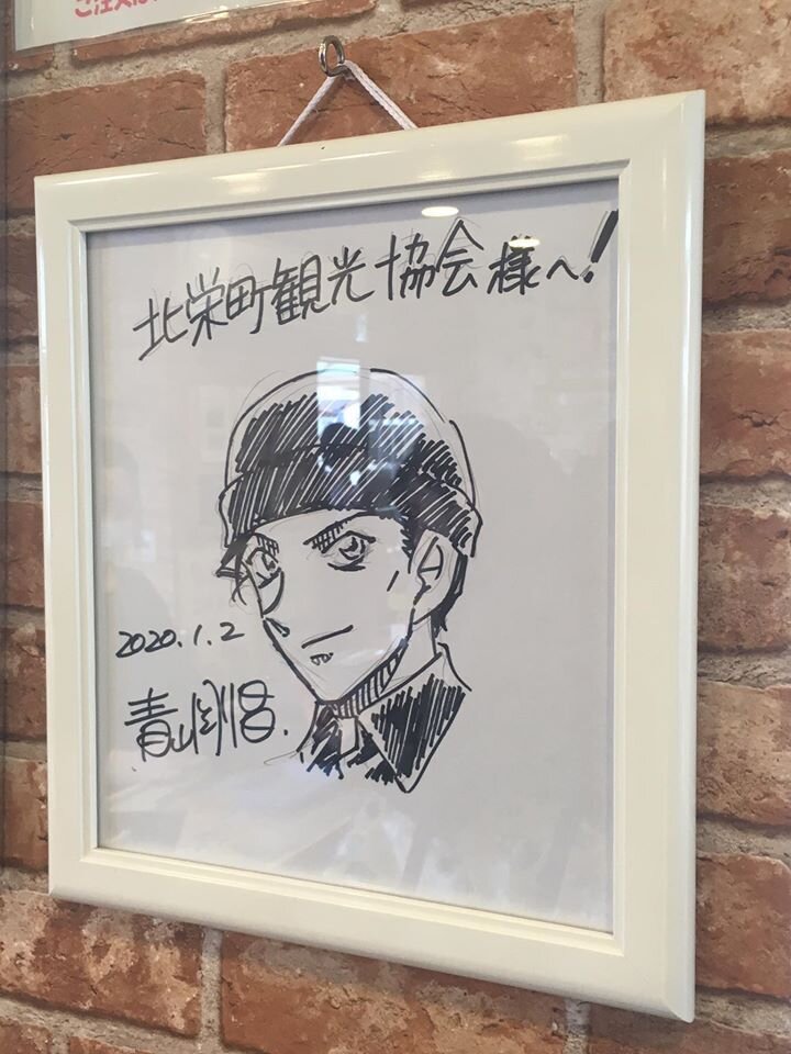 Educational authentic reference image (3df38e843b83e1164cac99e4bdd33d0c). — educational authentic (REAL) shikishi reference associated with Gosho Aoyama