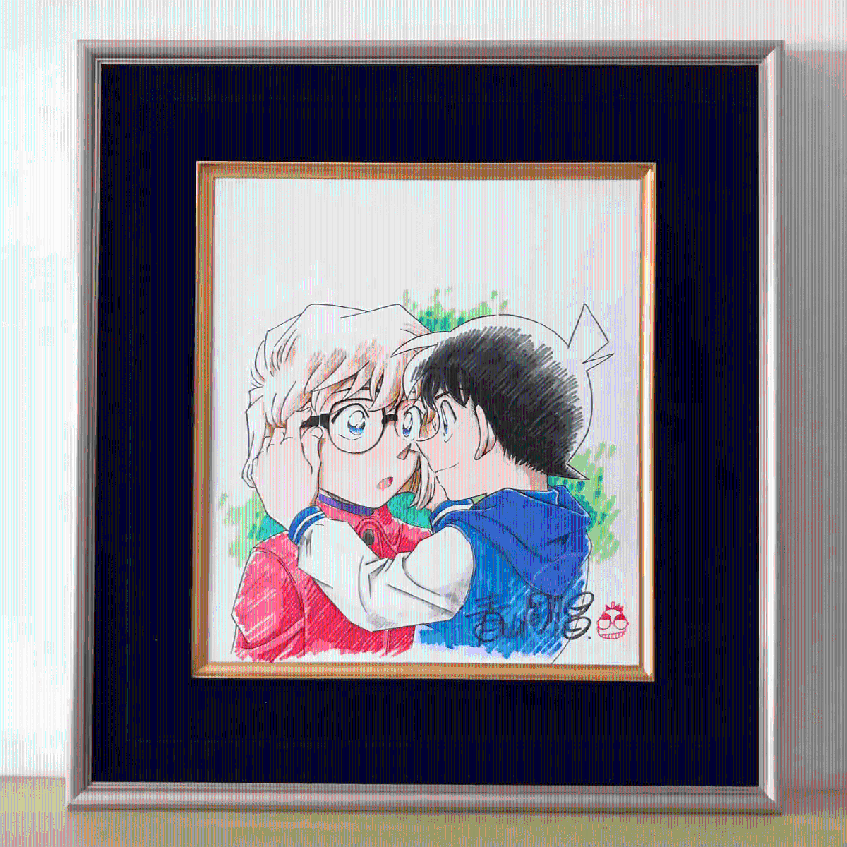 Educational counterfeit reference image (O1CN01D5lq4M1alVUTZcGPu_!!2457853370). — educational counterfeit (FAKE) shikishi reference associated with Gosho Aoyama