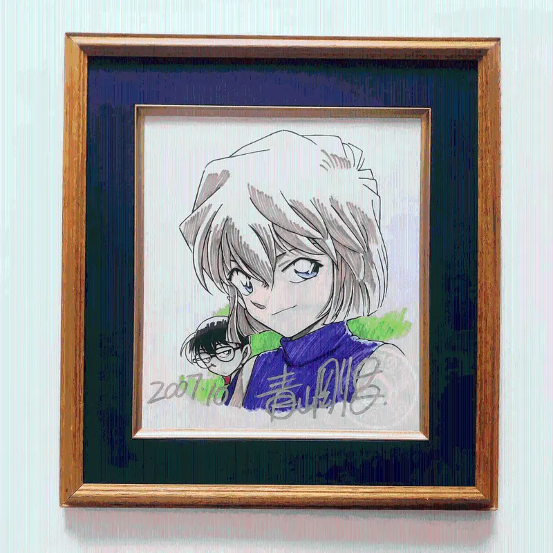 Educational counterfeit reference image (O1CN01rD07dQ1alVb1OHtbL_!!2457853370). — educational counterfeit (FAKE) shikishi reference associated with Gosho Aoyama