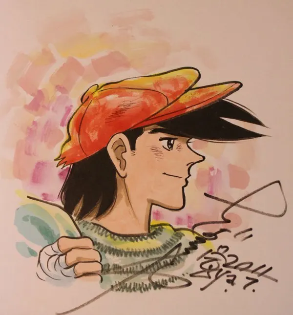 Educational authentic reference image (FRc62y0WUAUUMpU). — educational authentic (REAL) shikishi reference associated with Tetsuya Chiba