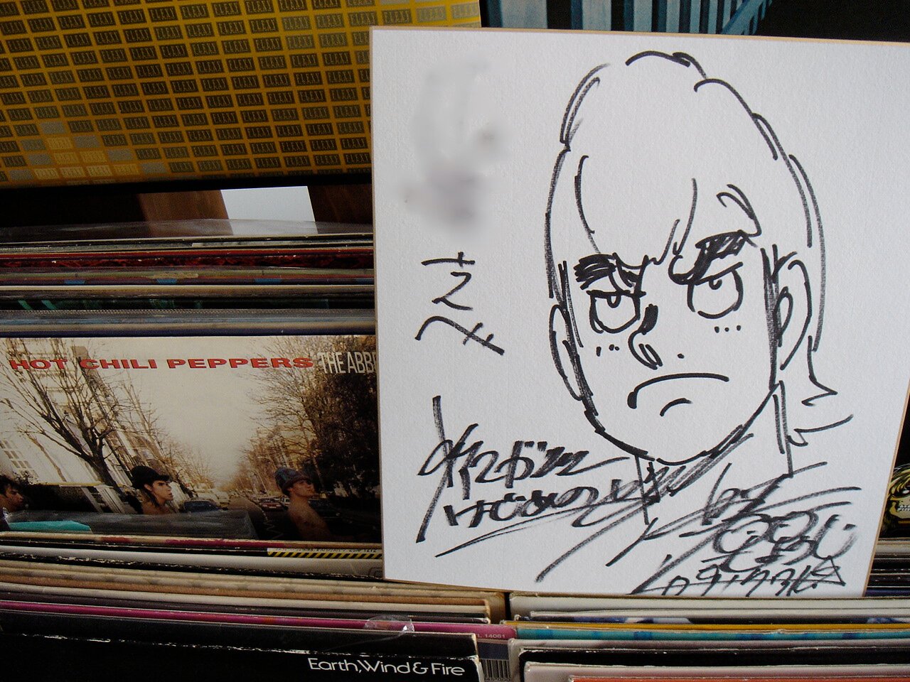 Educational authentic reference image (fab56110). — educational authentic (REAL) shikishi reference associated with George Morikawa