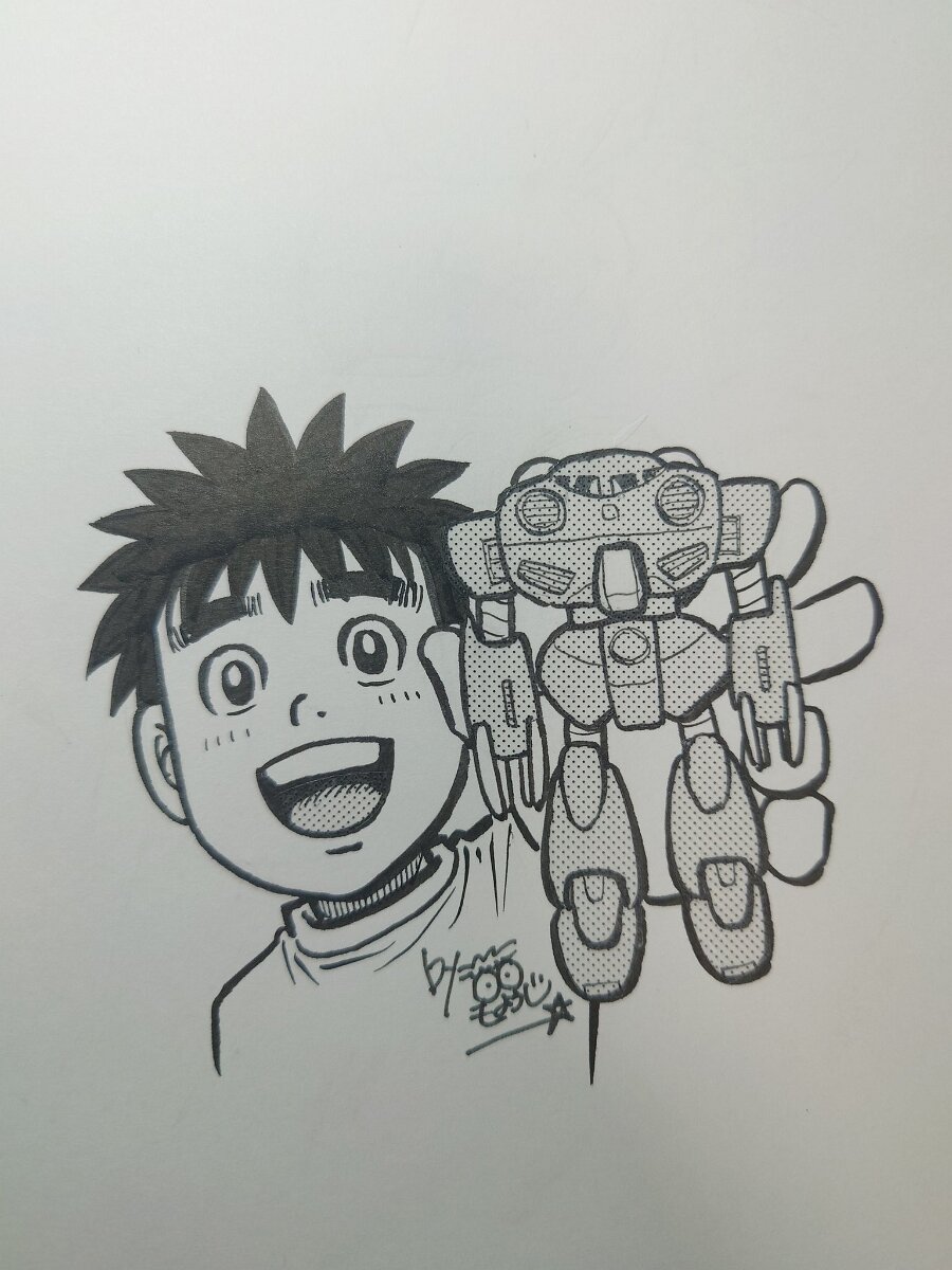 Educational authentic reference image (F_WQzkAbMAAYsEk). — educational authentic (REAL) shikishi reference associated with George Morikawa