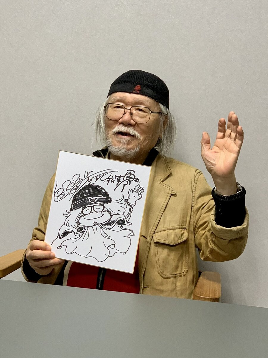 Educational authentic reference image (matsumoto_leiji_1130410). — educational authentic (REAL) shikishi reference associated with Leiji Matsumoto