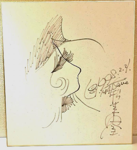 Educational authentic reference image (Screenshot 2024-06-04 022256). — educational authentic (REAL) shikishi reference associated with Leiji Matsumoto