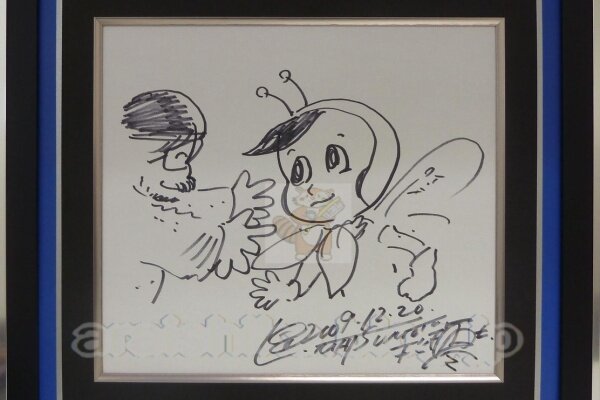 Educational authentic reference image (805156f6). — educational authentic (REAL) shikishi reference associated with Leiji Matsumoto