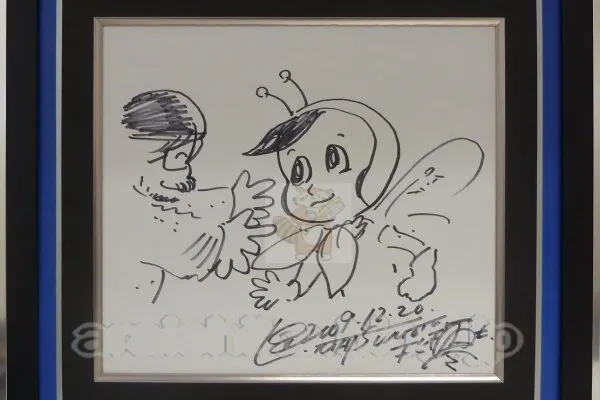 Educational authentic reference image (805156f6). — educational authentic (REAL) shikishi reference associated with Leiji Matsumoto
