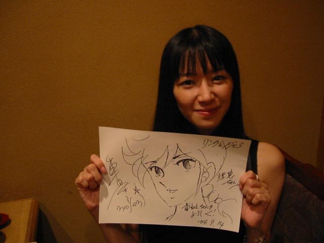 Educational authentic reference image (eawrtawrrwr). — educational authentic (REAL) shikishi reference associated with Masami Kurumada