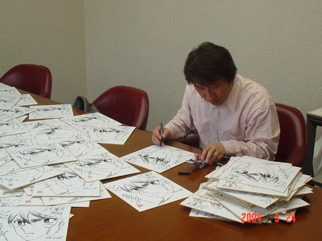 Educational authentic reference image (eawtrawereawea). — educational authentic (REAL) shikishi reference associated with Masami Kurumada