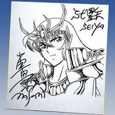 Educational counterfeit reference image (Untitled). — educational counterfeit (FAKE) shikishi reference associated with Masami Kurumada
