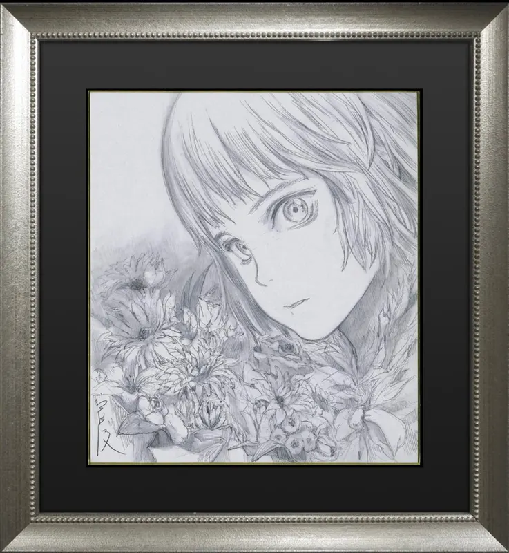 Educational authentic reference image (FtGWt9HacAAZPXQ). — educational authentic (REAL) shikishi reference associated with Yoshitoshi ABE