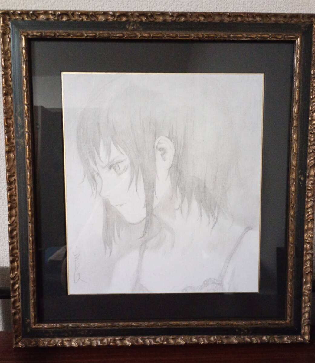 Educational authentic reference image (i-img1041x1200-1721562572qcykih79848). — educational authentic (REAL) shikishi reference associated with Yoshitoshi ABE