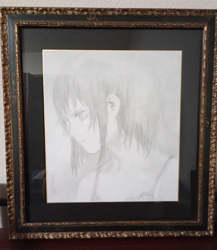 Educational authentic reference image (i-img1041x1200-1721562572qcykih79848). — educational authentic (REAL) shikishi reference associated with Yoshitoshi ABE