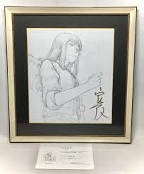 Educational authentic reference image (images). — educational authentic (REAL) shikishi reference associated with Yoshitoshi ABE