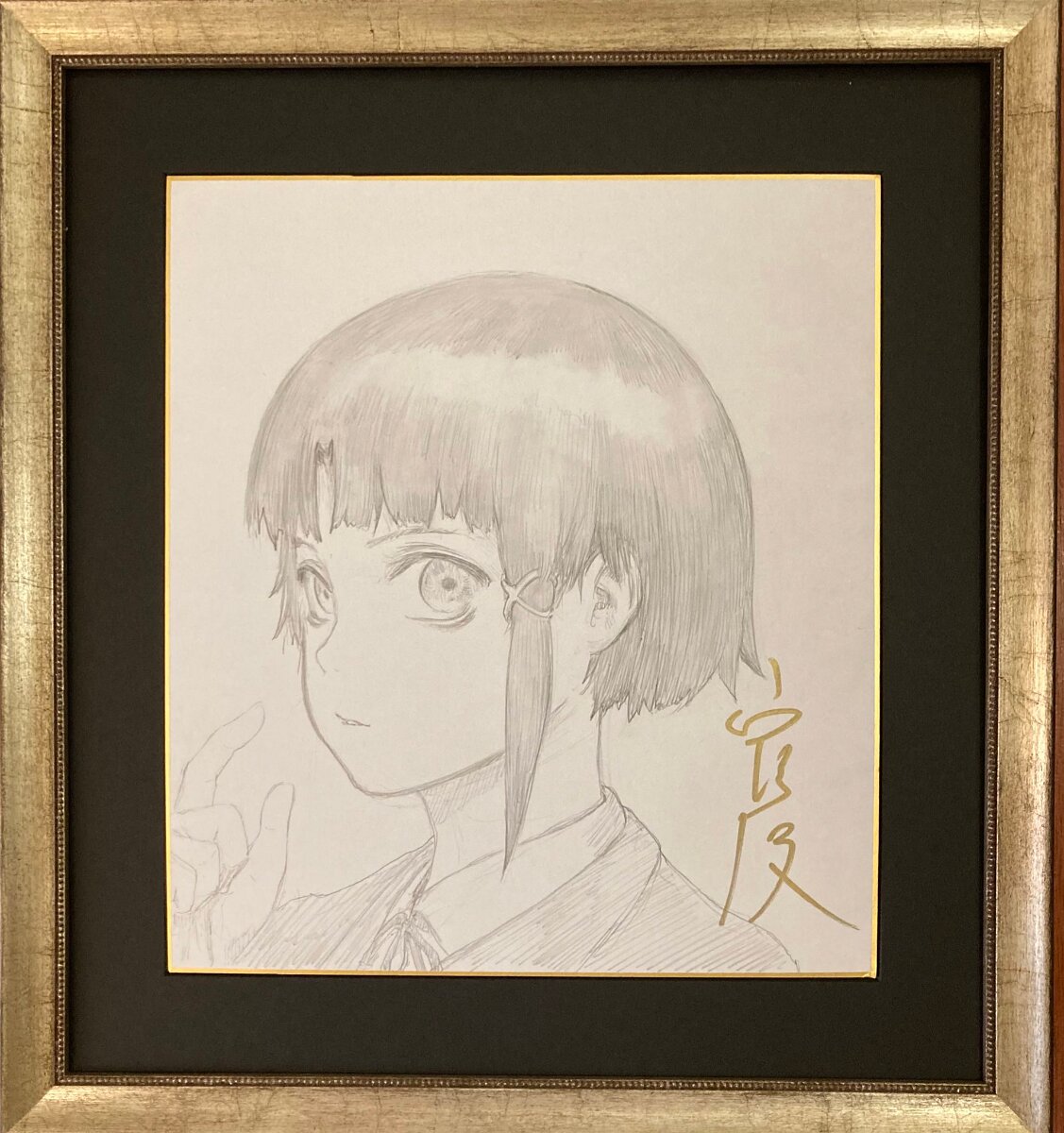 Educational authentic reference image (E-18FOnVEAEuPxo). — educational authentic (REAL) shikishi reference associated with Yoshitoshi ABE