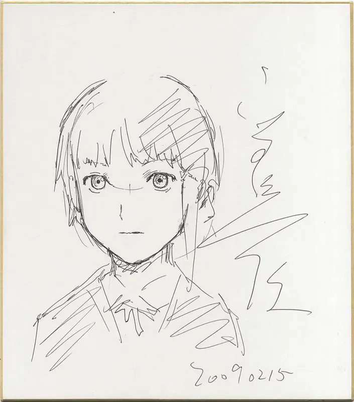 Educational authentic reference image (Screenshot 2024-08-03 at 00-36-56 0001152185.octet-stream (AVIF Image 800 × 908 pixels)). — educational authentic (REAL) shikishi reference associated with Yoshitoshi ABE