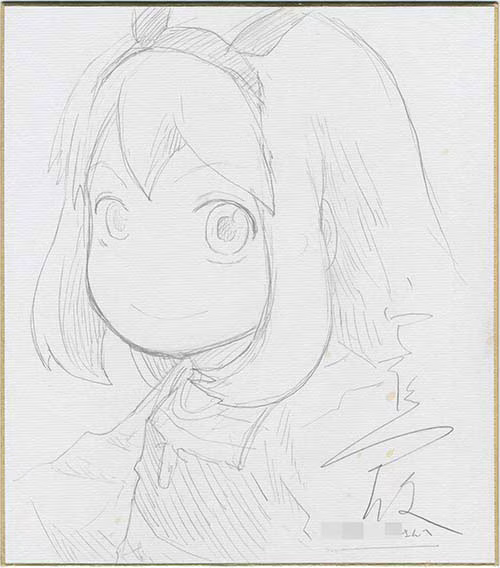 Educational authentic reference image (Screenshot 2024-08-03 at 00-37-00 0000815649.jpeg (AVIF Image 500 × 568 pixels)). — educational authentic (REAL) shikishi reference associated with Yoshitoshi ABE
