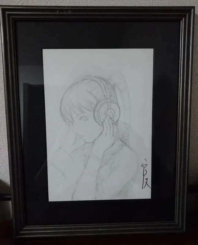 Educational authentic reference image (m88274780604_1). — educational authentic (REAL) shikishi reference associated with Yoshitoshi ABE
