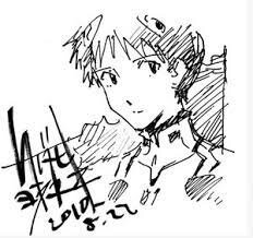 Educational authentic reference image (aweaweawrawrwr). — educational authentic (REAL) shikishi reference associated with Yoshiyuki Sadamoto