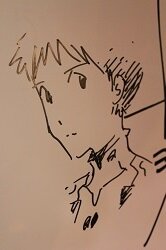 Educational authentic reference image (4618394). — educational authentic (REAL) shikishi reference associated with Yoshiyuki Sadamoto