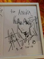 Educational authentic reference image (YJUoupfn_1306181443361gpadd). — educational authentic (REAL) shikishi reference associated with Yoshiyuki Sadamoto