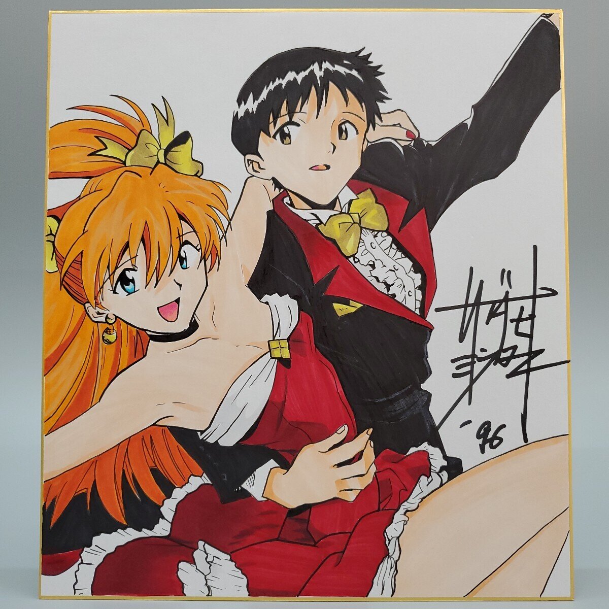 Educational counterfeit reference image (i-img1200x1200-17332421743095zyulzi8188). — educational counterfeit (FAKE) shikishi reference associated with Yoshiyuki Sadamoto