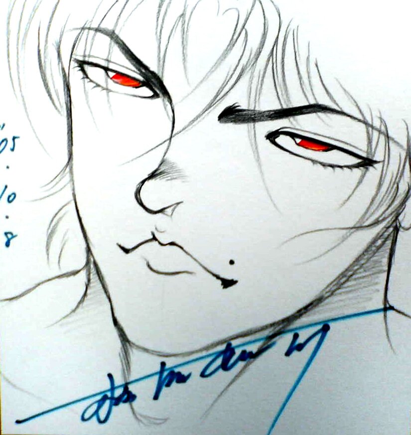 Educational authentic reference image (7c496c0b). — educational authentic (REAL) shikishi reference associated with Keisuke Itagaki