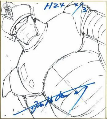 Educational authentic reference image (348x389). — educational authentic (REAL) shikishi reference associated with Keisuke Itagaki