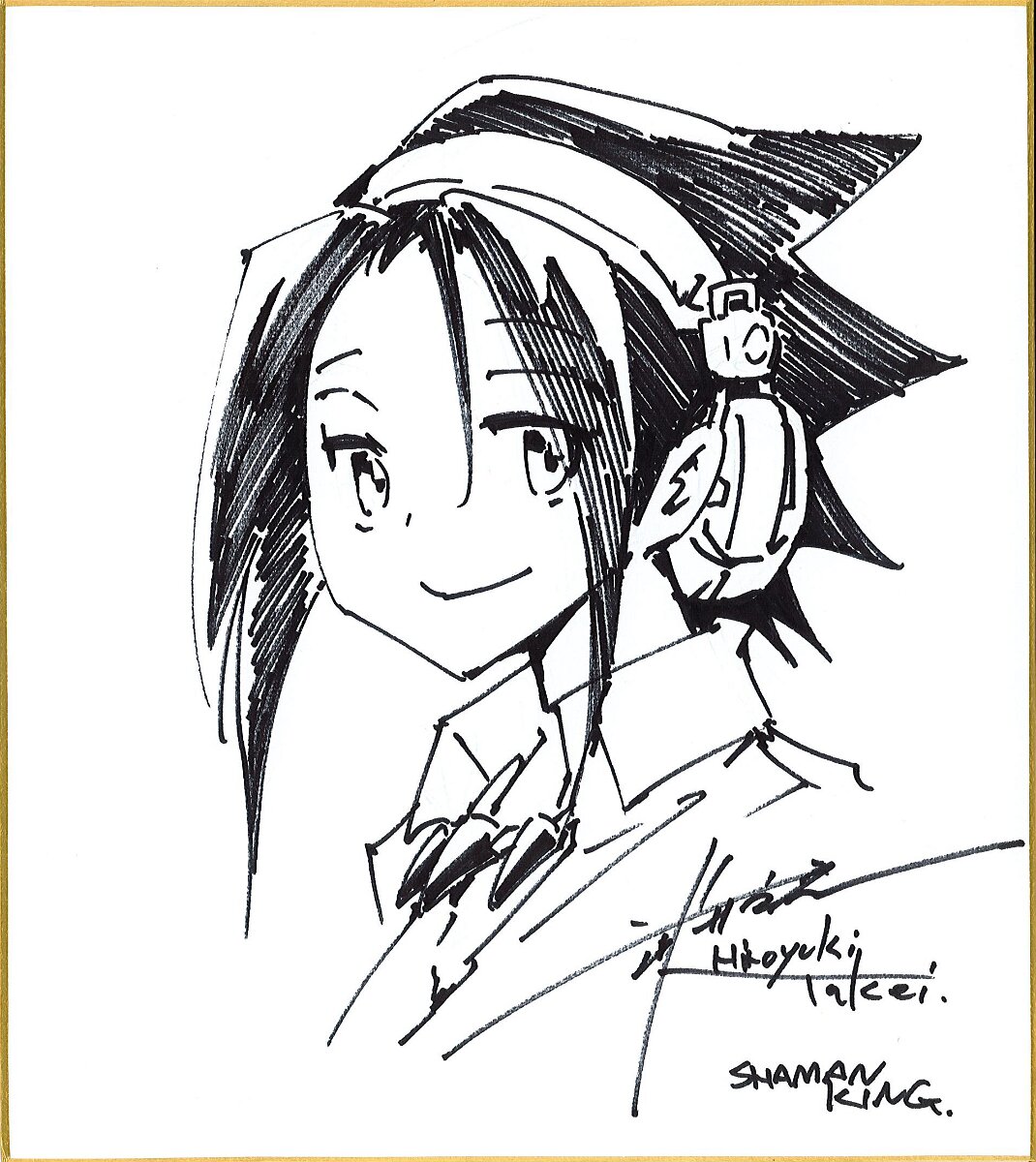 Educational authentic reference image (F9v7LEYb0AAOU4d). — educational authentic (REAL) shikishi reference associated with Hiroyuki Takei