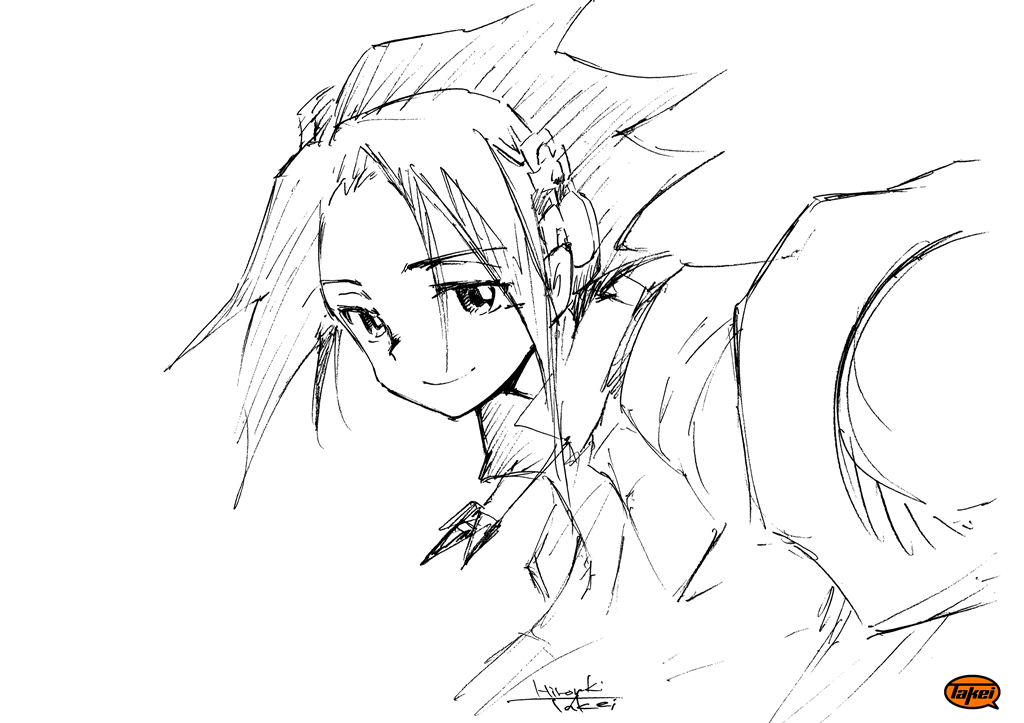 Educational authentic reference image (tumblr_o5ttjqnxA51tqpj1to1_1280). — educational authentic (REAL) shikishi reference associated with Hiroyuki Takei