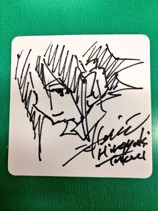 Educational authentic reference image (Bkv_XLgCIAE9Ora). — educational authentic (REAL) shikishi reference associated with Hiroyuki Takei