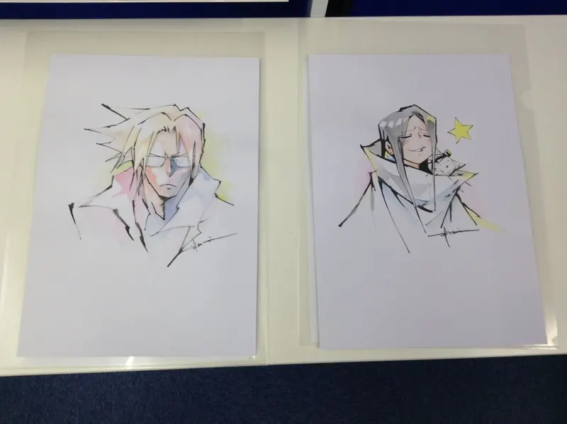Educational authentic reference image (0e9eca55). — educational authentic (REAL) shikishi reference associated with Hiroyuki Takei