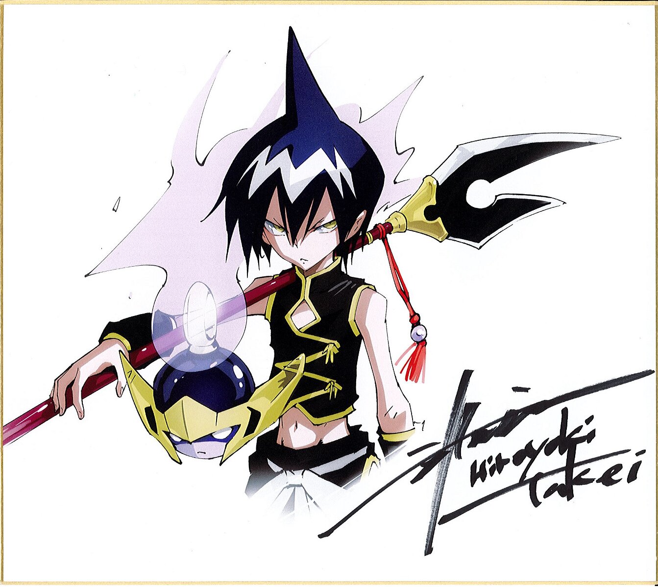 Educational authentic reference image (FioytFPVUAAm5CP). — educational authentic (REAL) shikishi reference associated with Hiroyuki Takei