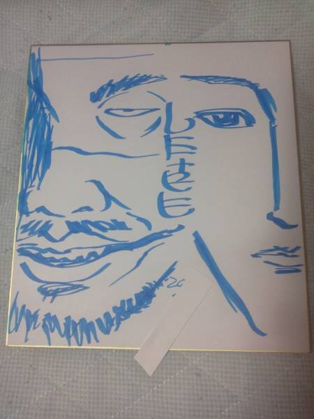 Educational authentic reference image (x439905184.1). — educational authentic (REAL) shikishi reference associated with Hideo Yamamoto