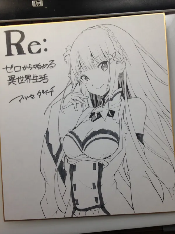 Educational authentic reference image (Cs5MVoiUMAE_A31). — educational authentic (REAL) shikishi reference associated with Daichi Matsuse