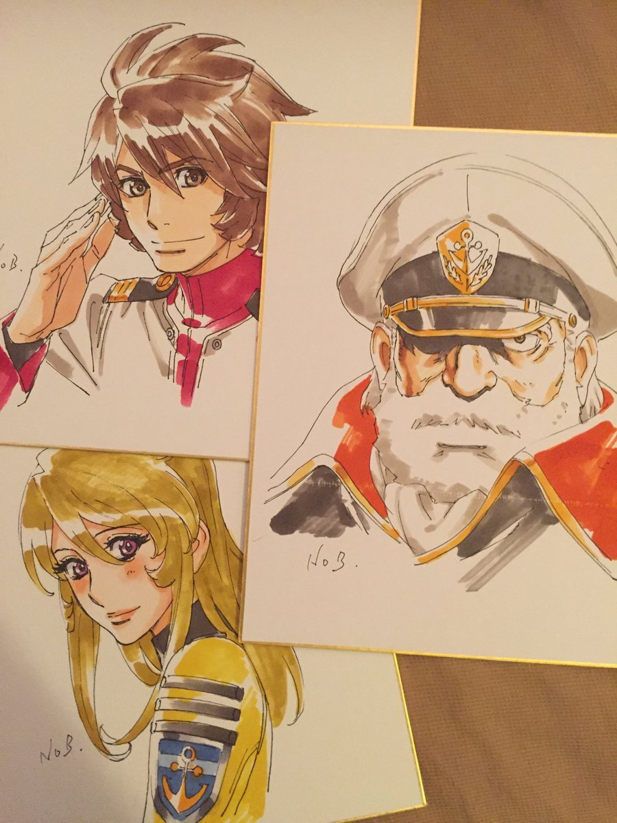 Educational authentic reference image (DGtkXYCV0AAml2C). — educational authentic (REAL) shikishi reference associated with Nobuteru Yuki
