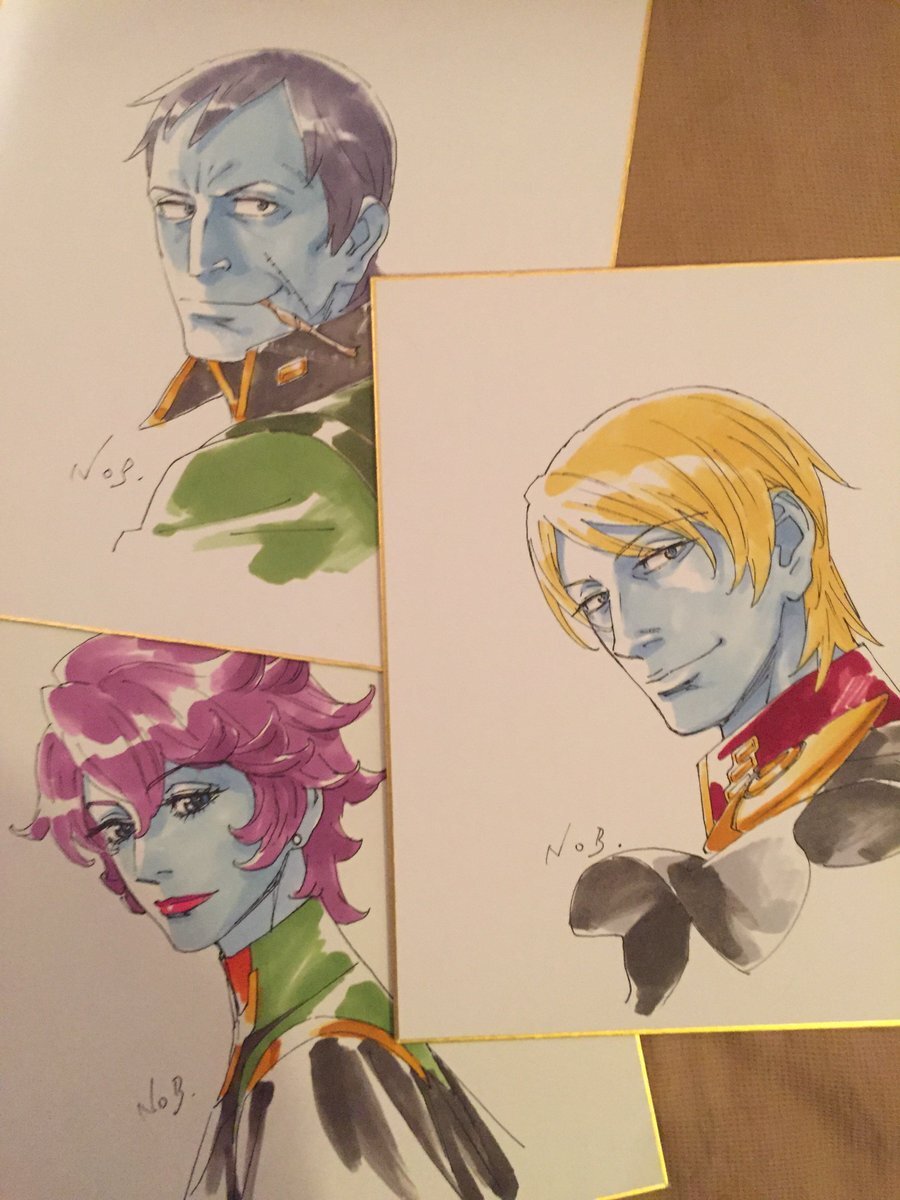 Educational authentic reference image (DGtkbDrUwAA5Zjo). — educational authentic (REAL) shikishi reference associated with Nobuteru Yuki