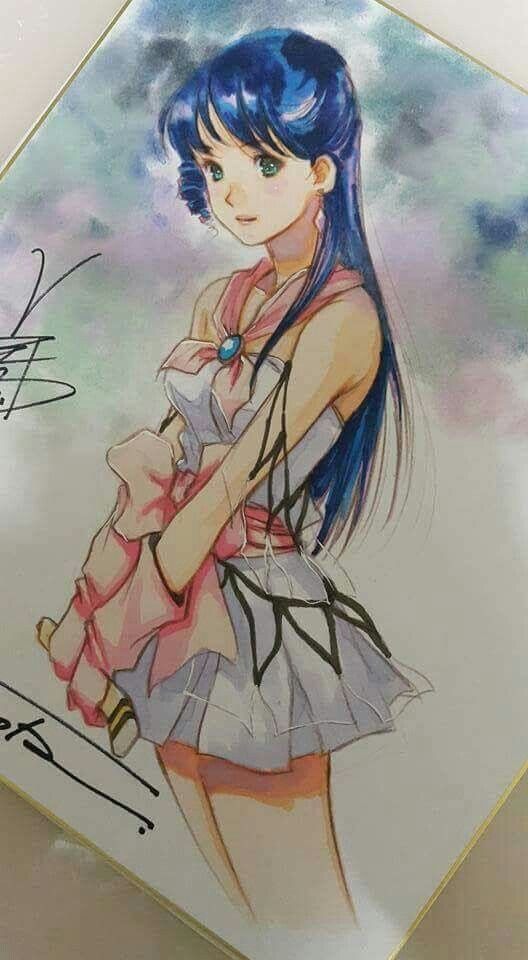 Educational authentic reference image (e954667d33ffbd8f6482a53772be697b). — educational authentic (REAL) shikishi reference associated with Haruhiko Mikimoto