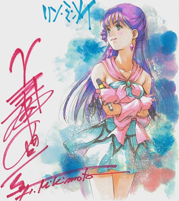 Educational authentic reference image (61c216cc75bf6b7e74111b6002333533). — educational authentic (REAL) shikishi reference associated with Haruhiko Mikimoto
