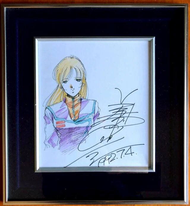 Educational authentic reference image (6zitvz7r2gs91). — educational authentic (REAL) shikishi reference associated with Haruhiko Mikimoto