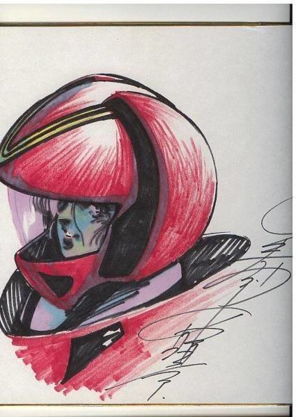 Educational authentic reference image (aawrwawatwtttt). — educational authentic (REAL) shikishi reference associated with Haruhiko Mikimoto