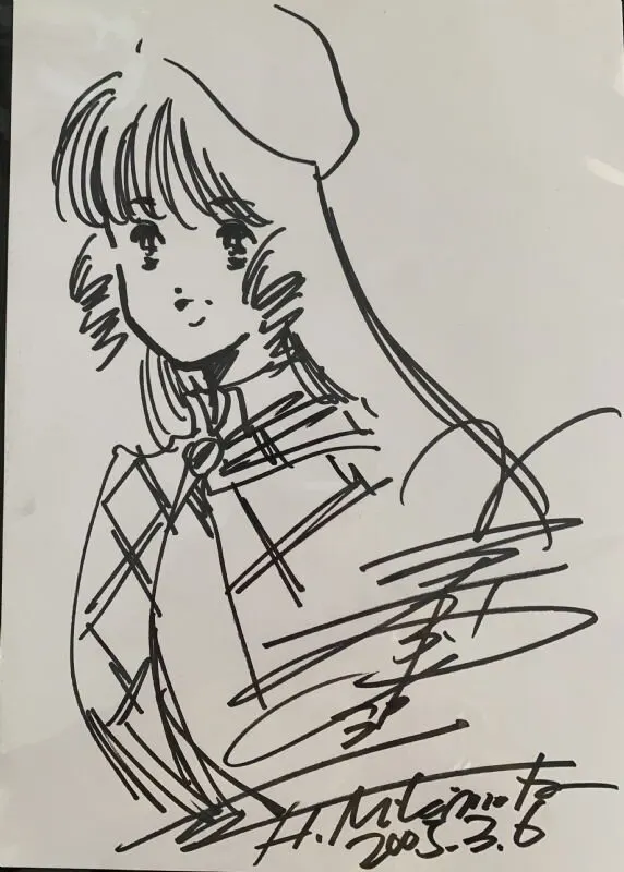 Educational authentic reference image (FibCIaLF_231223173709lola). — educational authentic (REAL) shikishi reference associated with Haruhiko Mikimoto