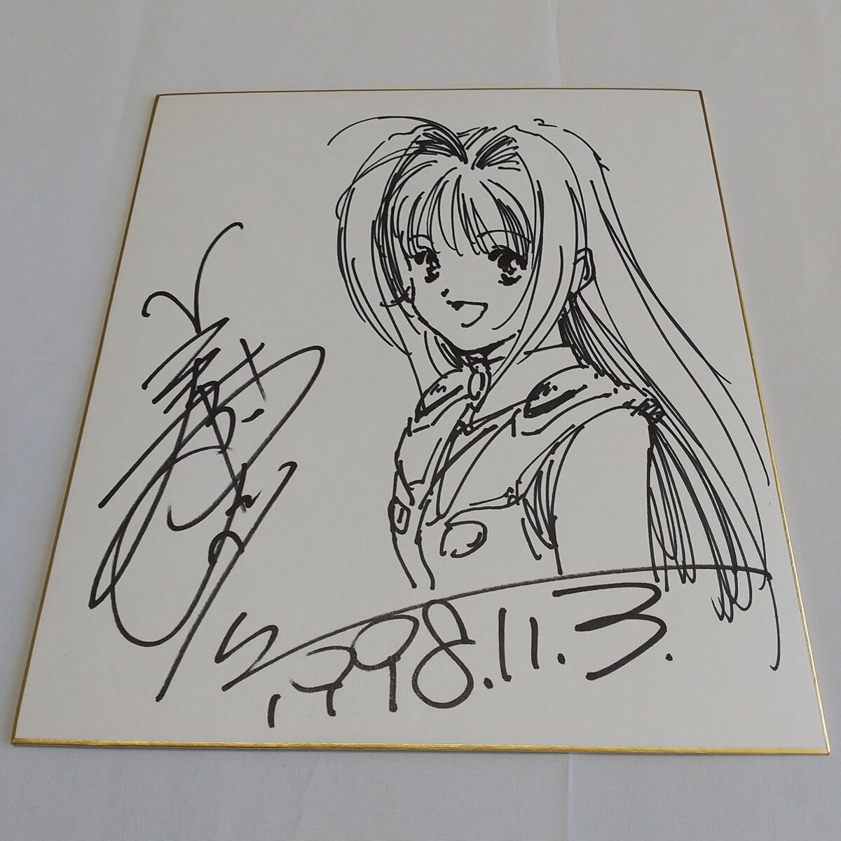 Educational authentic reference image (k1055722823.1). — educational authentic (REAL) shikishi reference associated with Haruhiko Mikimoto