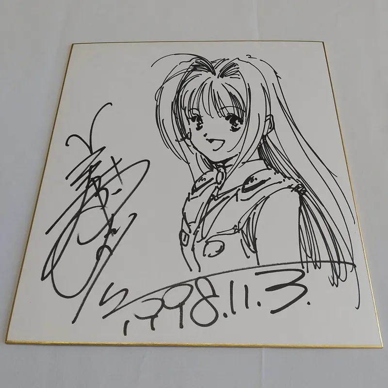 Educational authentic reference image (k1055722823.1). — educational authentic (REAL) shikishi reference associated with Haruhiko Mikimoto