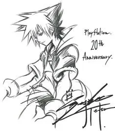 Educational authentic reference image (3f6464e51019fbde895ad447a434523f). — educational authentic (REAL) shikishi reference associated with Tetsuya Nomura