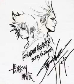 Educational authentic reference image (3948900822f8f2bab36cb3a4fbd88ce7). — educational authentic (REAL) shikishi reference associated with Tetsuya Nomura