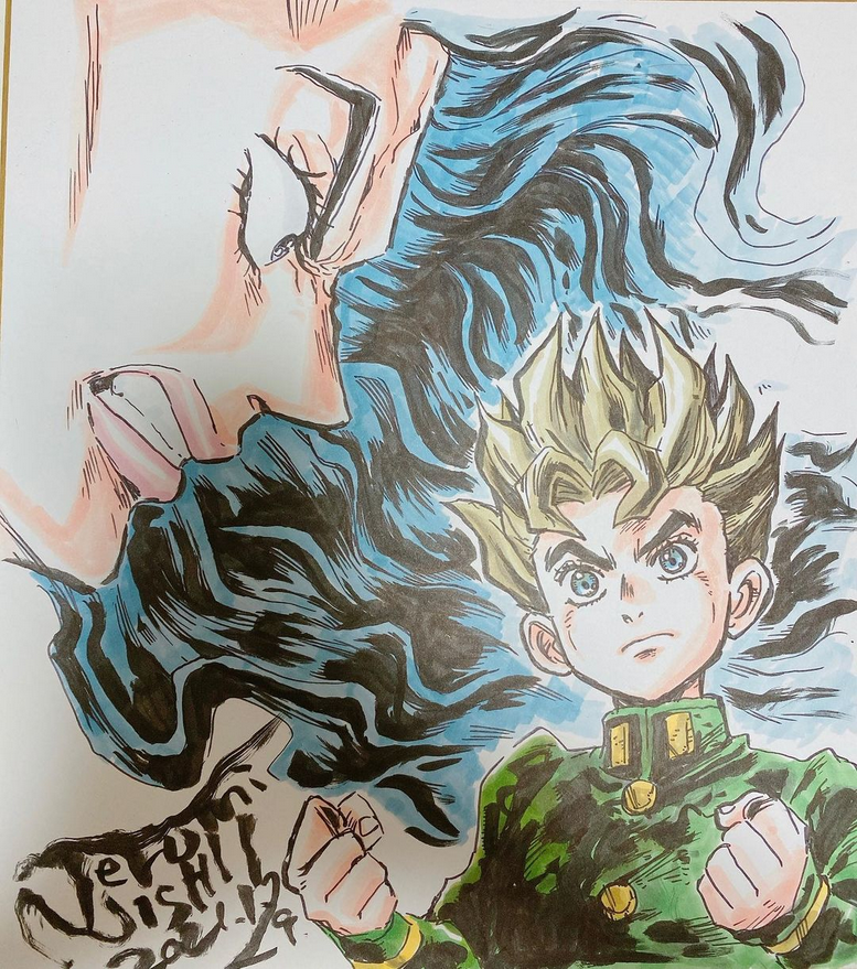 Educational authentic reference image (Screenshot 2024-11-22 at 00-33-44 Instagram). — educational authentic (REAL) shikishi reference associated with Terumi Nishii