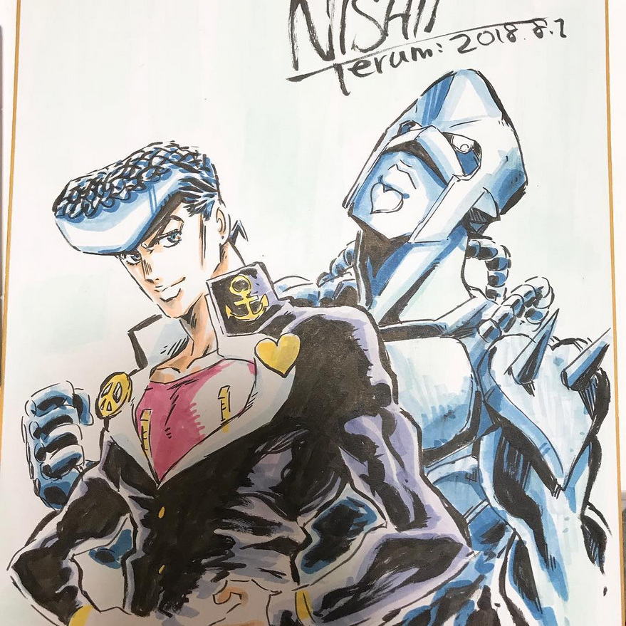 Educational authentic reference image (Screenshot 2024-11-22 at 00-38-17 Instagram). — educational authentic (REAL) shikishi reference associated with Terumi Nishii