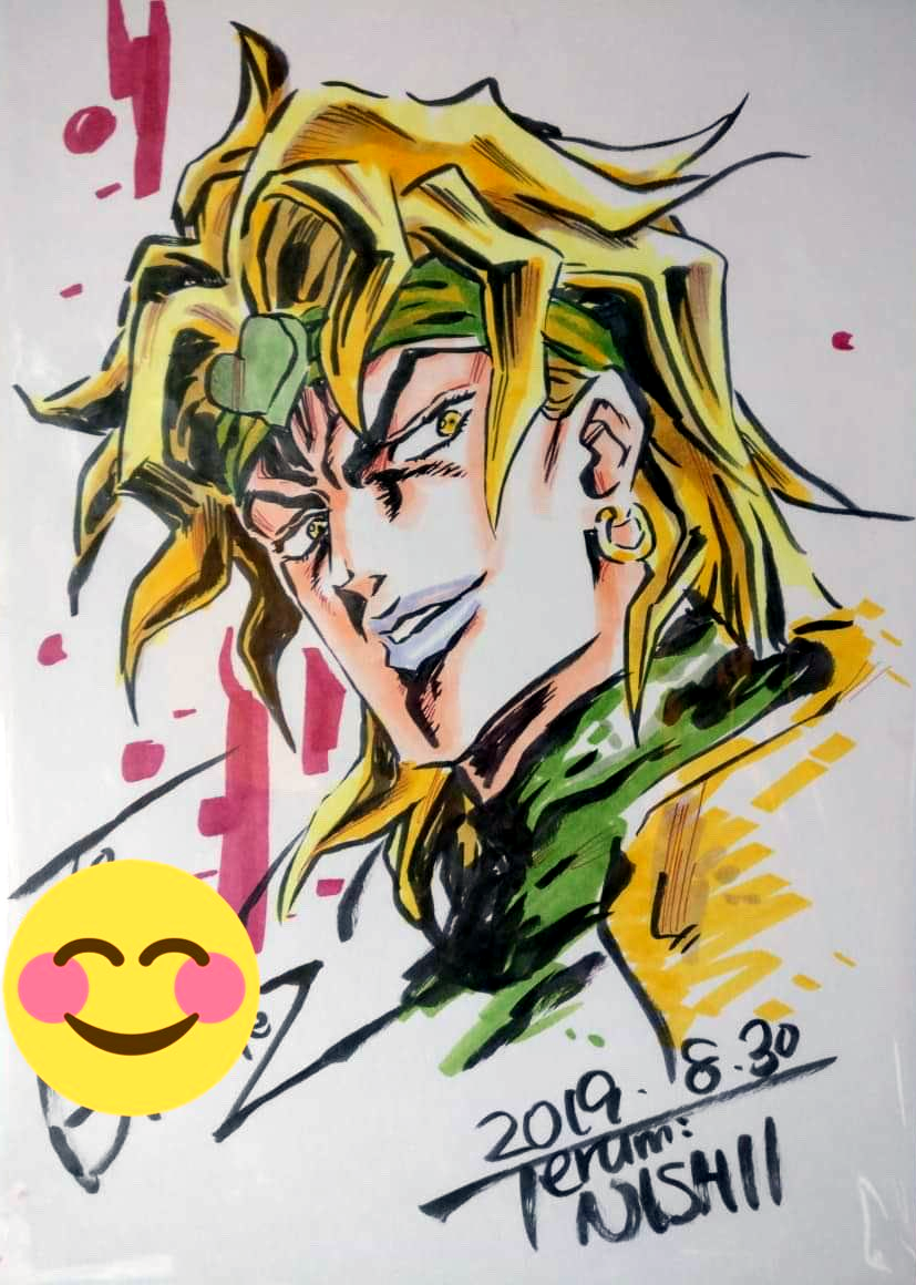 Educational authentic reference image (TNishiiDIO2019). — educational authentic (REAL) shikishi reference associated with Terumi Nishii