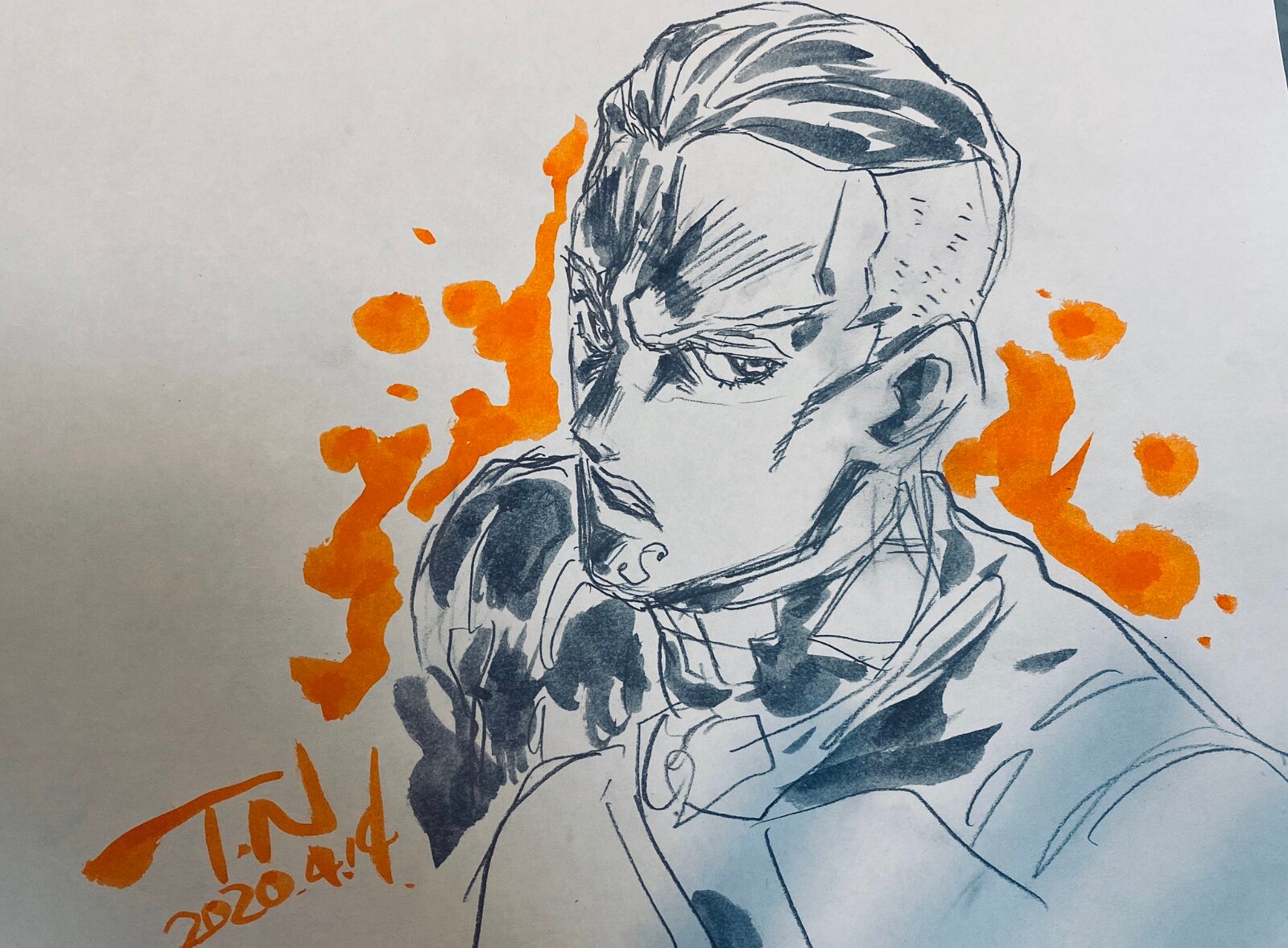 Educational authentic reference image (TnishiiYuya2020). — educational authentic (REAL) shikishi reference associated with Terumi Nishii