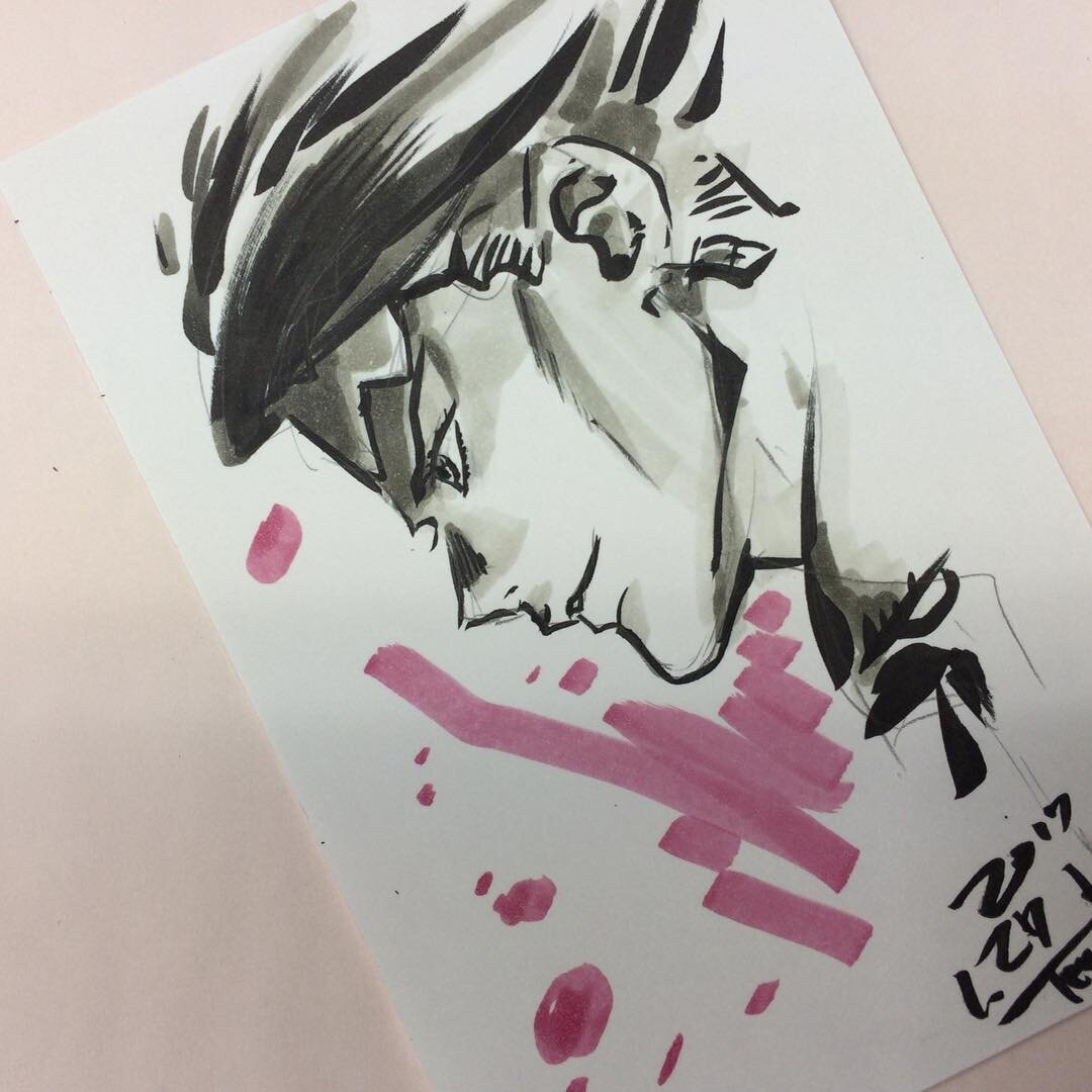 Educational authentic reference image (Tnishii82). — educational authentic (REAL) shikishi reference associated with Terumi Nishii